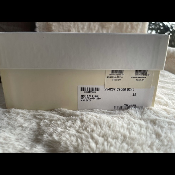 YSL Gisele 80 Kid Scamoscisto Platform Pumps - Picture 8 of 10